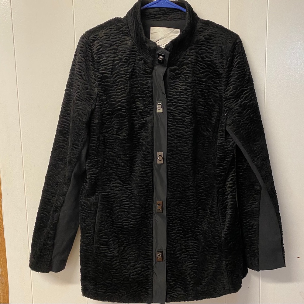 Cabi Carol Anderson Black Turn Key Jacket Size M